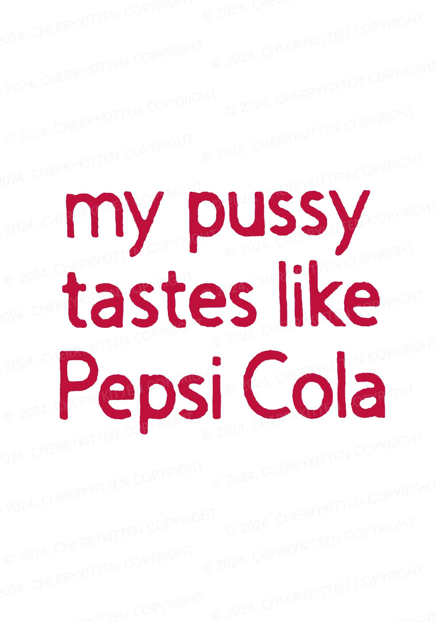 Tastes Like Cola Y2K Flat String Thong Cherrykitten