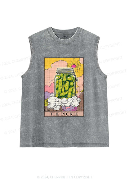 The Pickle Y2K Washed Tank Cherrykitten