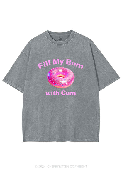 Fill My Bxm Y2K Washed Tee Cherrykitten