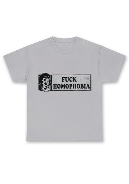 Fxxk Homophobia Chunky Shirt