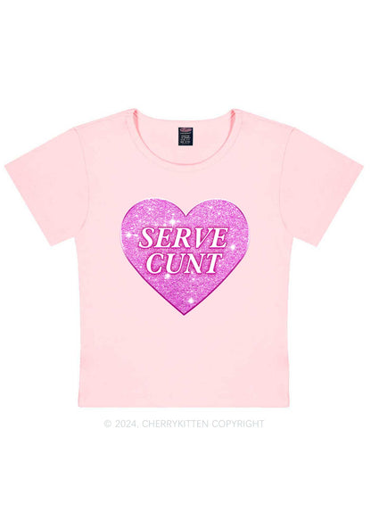 Serve Cxxt Y2K Valentine's Day Baby Tee Cherrykitten