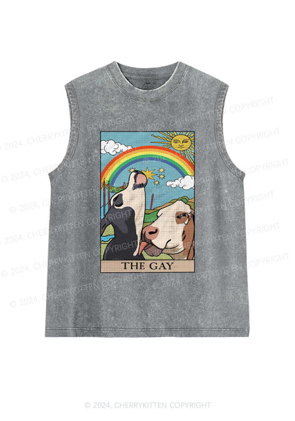 The Gay Y2K Washed Tank Cherrykitten