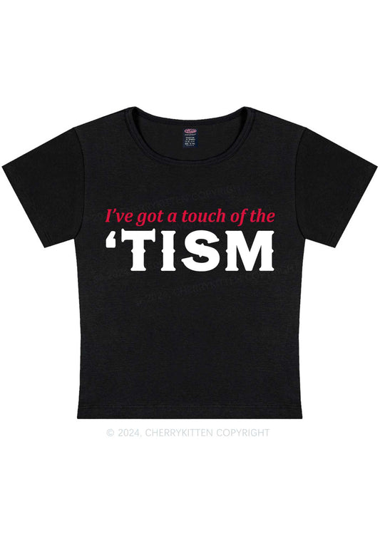 Got A Touch Of TISM Y2K Baby Tee Cherrykitten