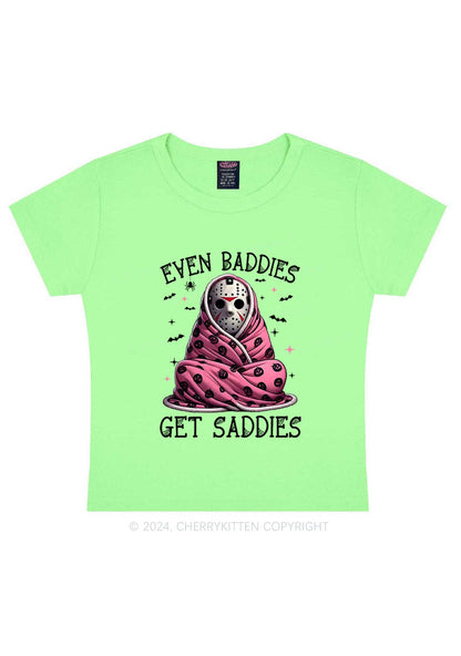 Halloween Baddies Y2K Baby Tee Cherrykitten