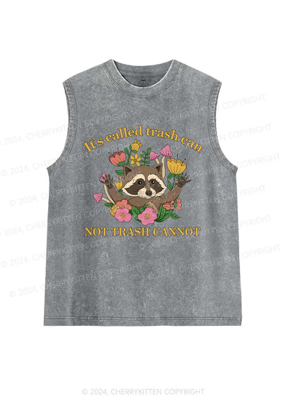 It's Called Trash Can Y2K Washed Tank Cherrykitten