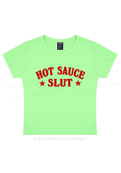 Hot Sauce Slxt Y2K Baby Tee Cherrykitten