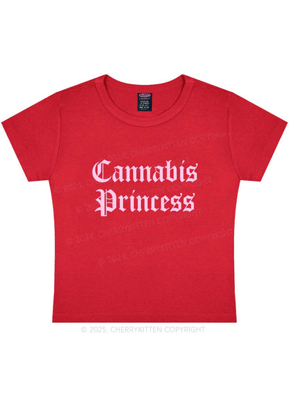 Cxnnxbis Princess Y2K Baby Tee Cherrykitten