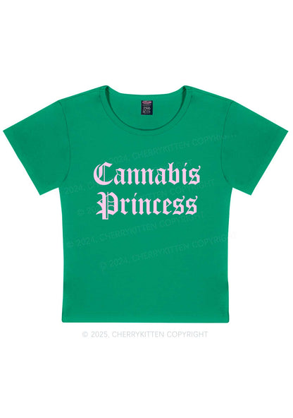 Cxnnxbis Princess Y2K Baby Tee Cherrykitten