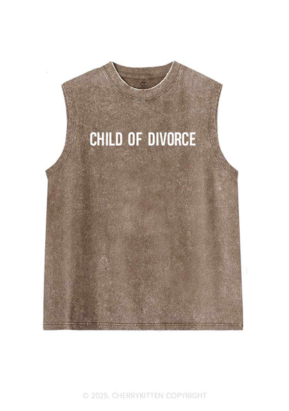 Child Of Divorce Y2K Washed Tank Cherrykitten