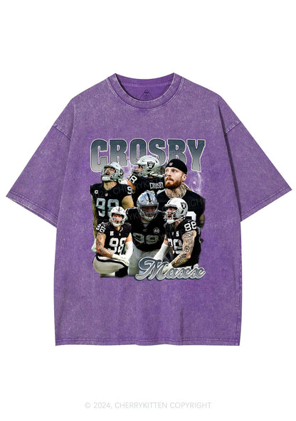 Grey Maxx Y2K Super Bowl Washed Tee Cherrykitten