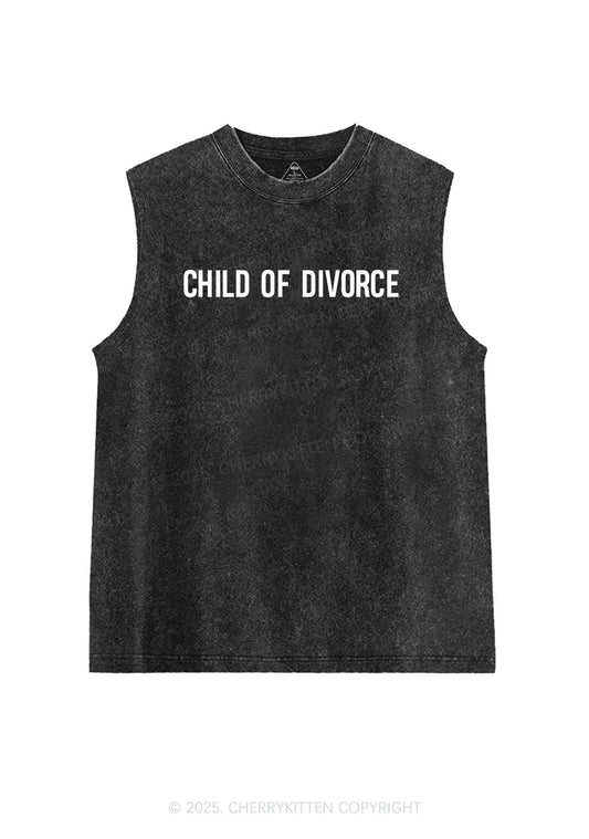 Child Of Divorce Y2K Washed Tank Cherrykitten