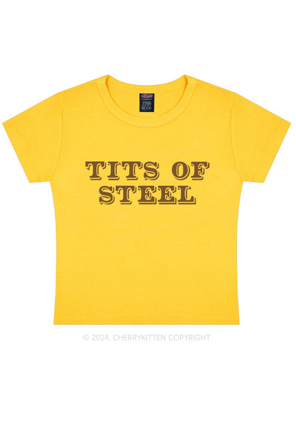 Txts Of Steel Y2K Baby Tee Cherrykitten