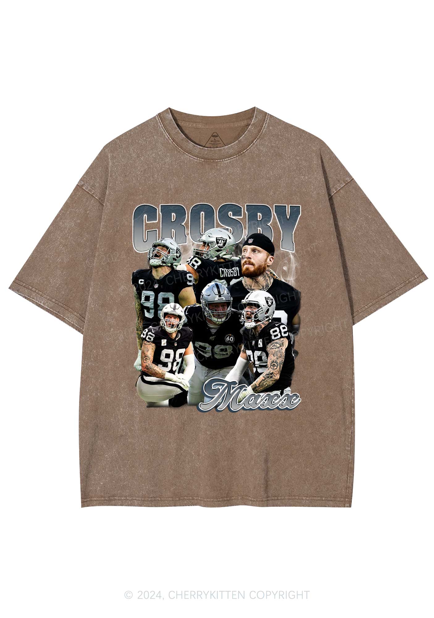 Grey Maxx Y2K Super Bowl Washed Tee Cherrykitten