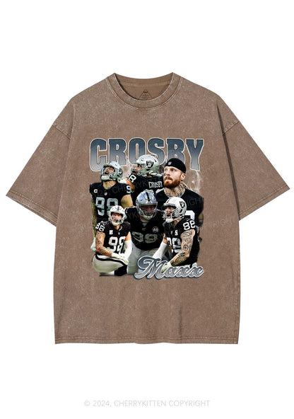 Grey Maxx Y2K Super Bowl Washed Tee Cherrykitten