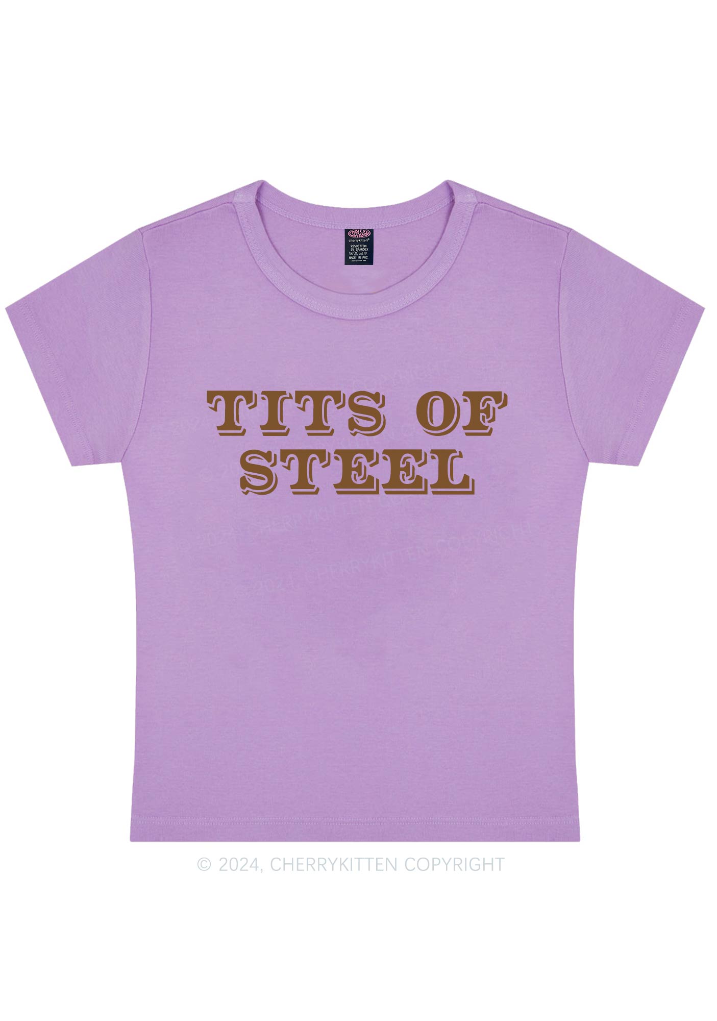 Txts Of Steel Y2K Baby Tee Cherrykitten