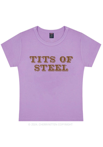 Txts Of Steel Y2K Baby Tee Cherrykitten