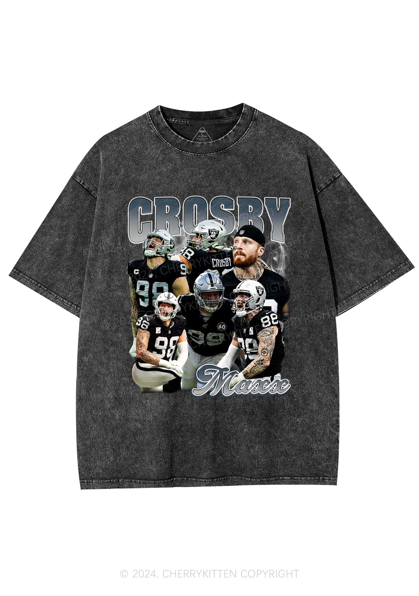 Grey Maxx Y2K Super Bowl Washed Tee Cherrykitten