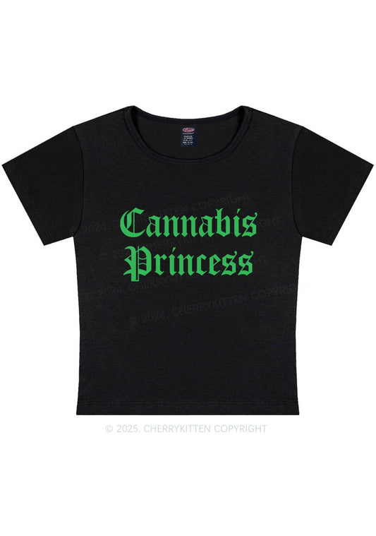 Cxnnxbis Princess Y2K Baby Tee Cherrykitten