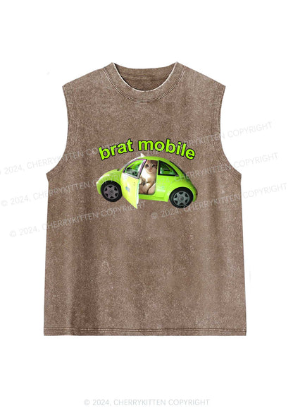 Brat Mobile Y2K Washed Tank Cherrykitten