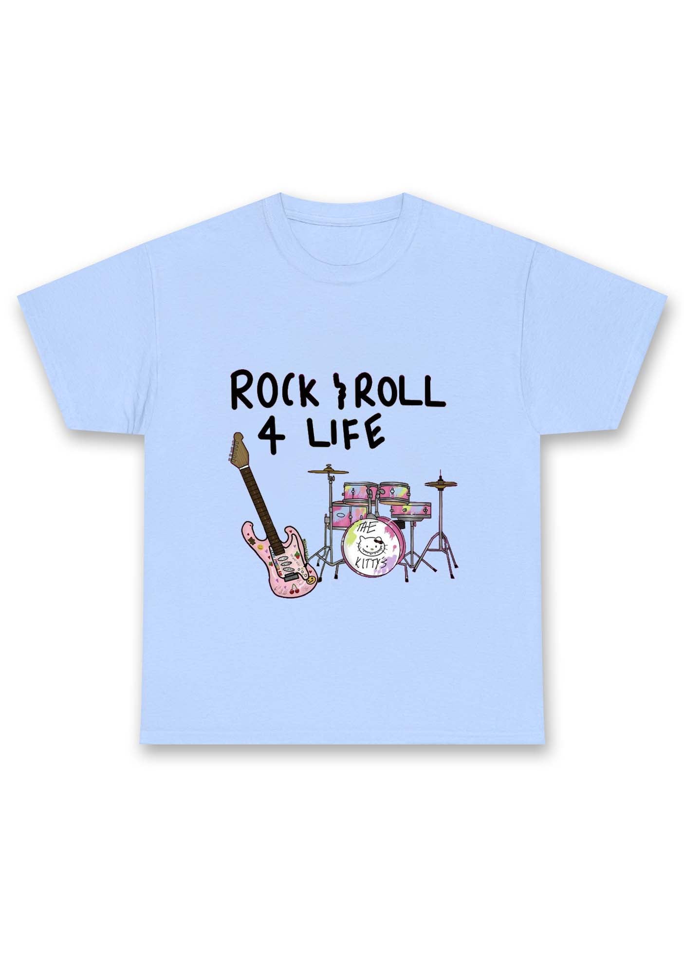 Rock Roll 4 Life Chunky Shirt