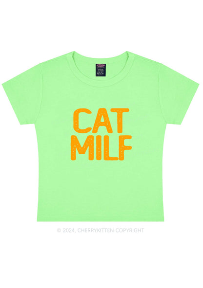 Cat Mxxf Y2K Baby Tee Cherrykitten