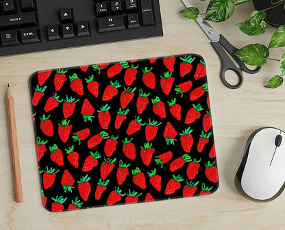 Strawberry Y2K Mousepad Cherrykitten