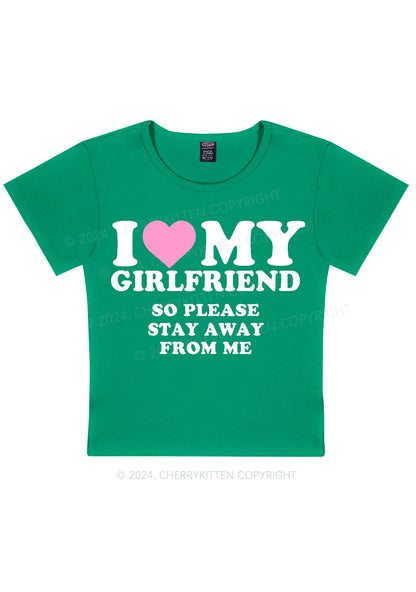 I Love My GF Y2K Valentine's Day Baby Tee Cherrykitten