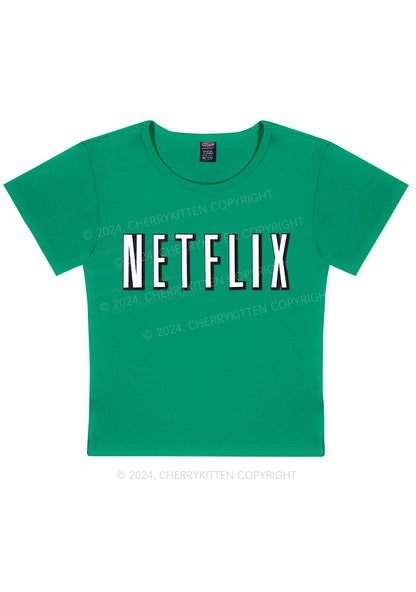 Netflix Y2K Valentine's Day Baby Tee Cherrykitten