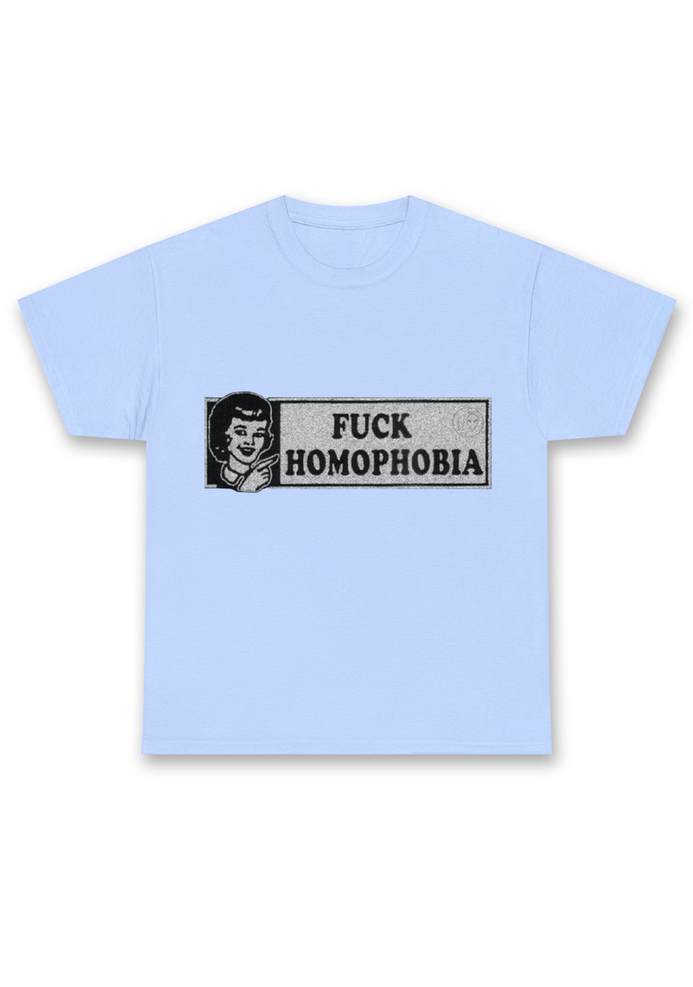 Fxxk Homophobia Chunky Shirt