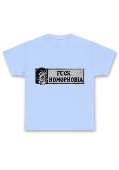 Fxxk Homophobia Chunky Shirt