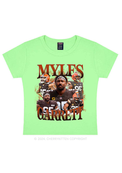 Red Myles Y2K Super Bowl Baby Tee Cherrykitten