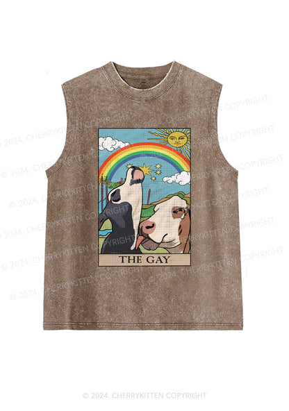 The Gay Y2K Washed Tank Cherrykitten