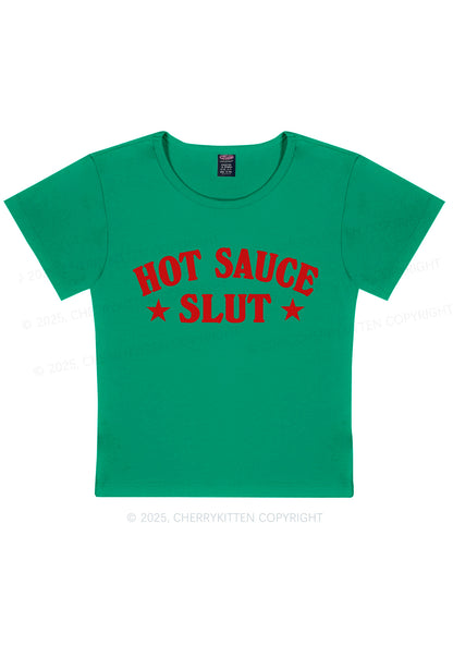 Hot Sauce Slxt Y2K Baby Tee Cherrykitten