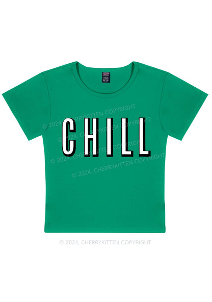 Big Chill Y2K Valentine's Day Baby Tee Cherrykitten