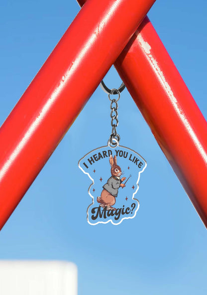 I Heard You Like Magic 1Pc Y2K Keychain Cherrykitten