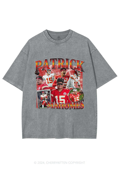 Vintage Patrick Y2K Super Bowl Washed Tee Cherrykitten