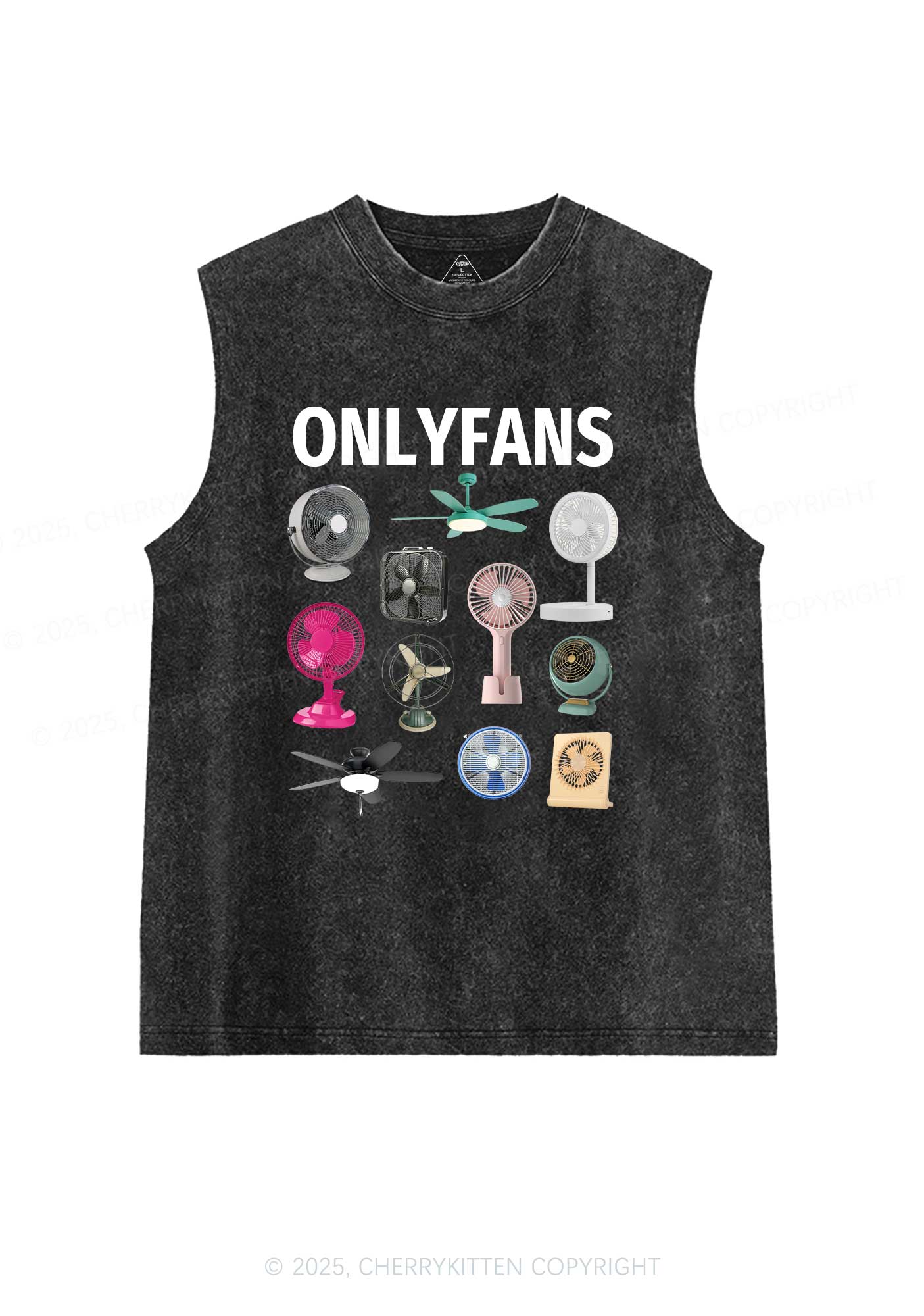 Onlyfans Y2K Washed Tank Cherrykitten