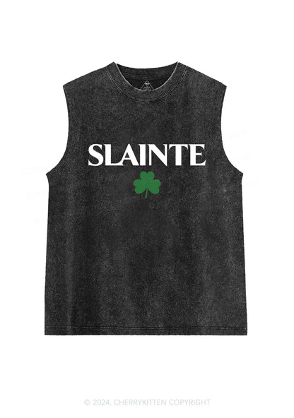 Slainte St Patricks St Patricks Y2K Washed Tank Cherrykitten