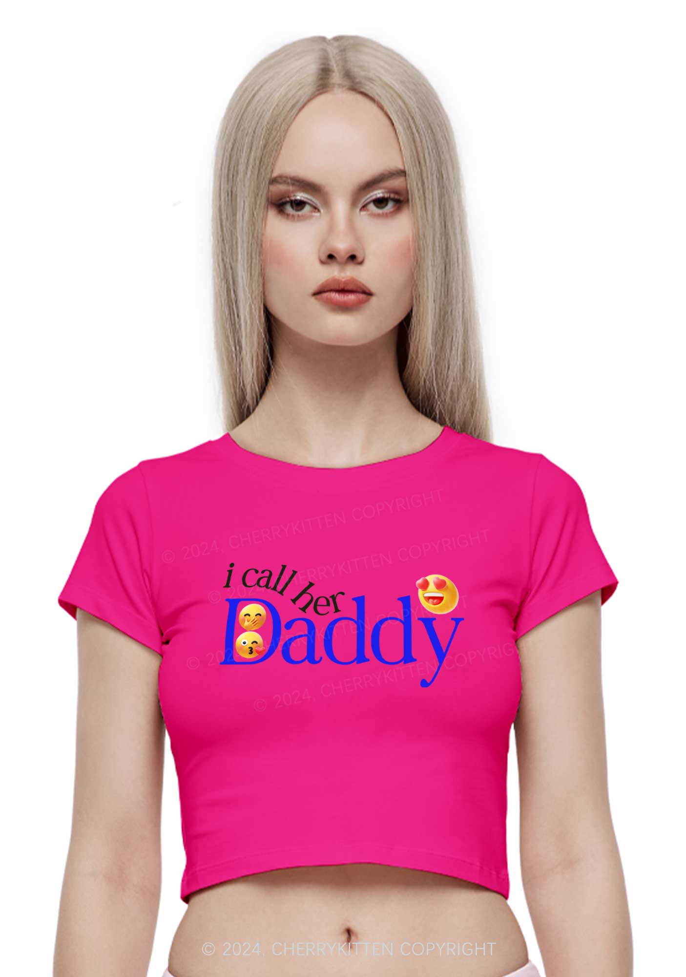 Call Her Daddy Y2K Baby Tee Cherrykitten