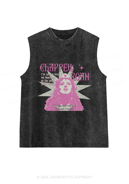 Keep On Dancing Y2K Washed Tank Cherrykitten