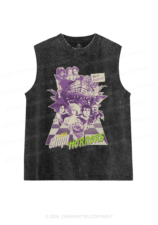 Shop Horrors Halloween Y2K Washed Tank Cherrykitten