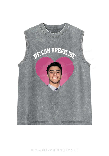 Break Me Luigi Y2K Washed Tank Cherrykitten