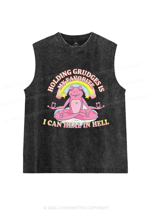 Holding Grudges Y2K Washed Tank Cherrykitten