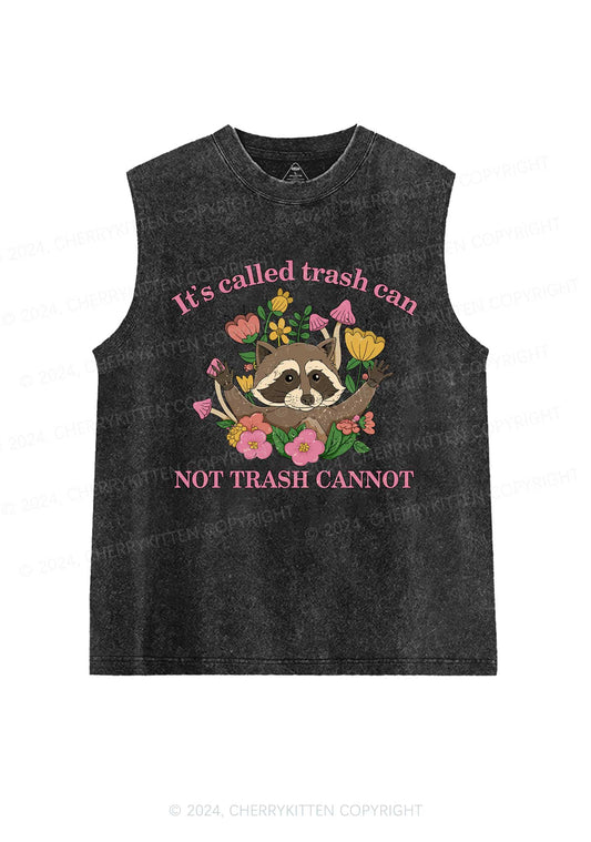 It's Called Trash Can Y2K Washed Tank Cherrykitten