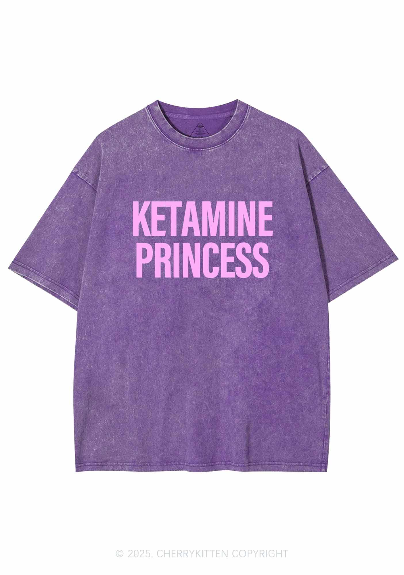 K Princess Y2K Washed Tee Cherrykitten