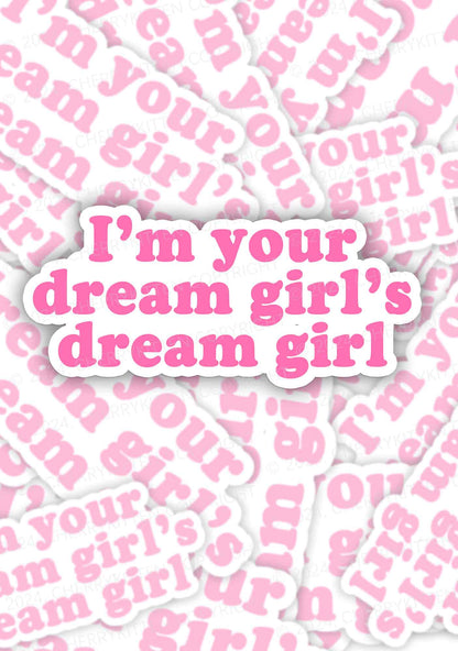 Dream Girl 1Pc Y2K Sticker Cherrykitten