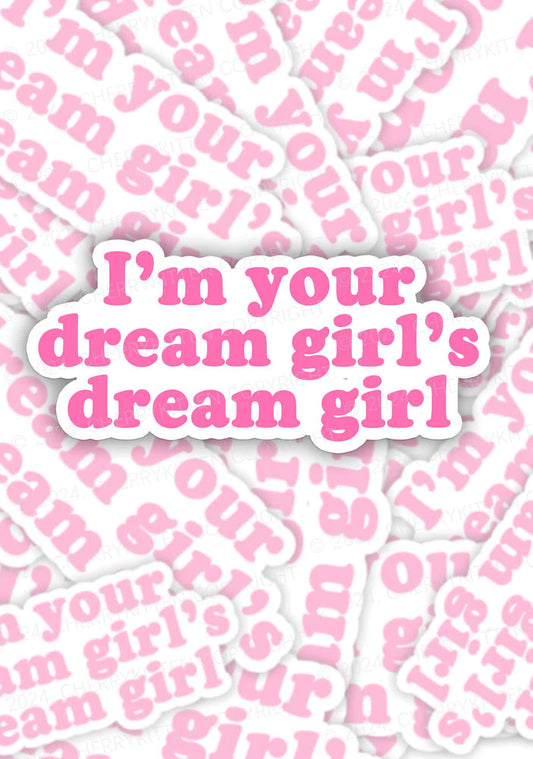 Dream Girl 1Pc Y2K Sticker Cherrykitten