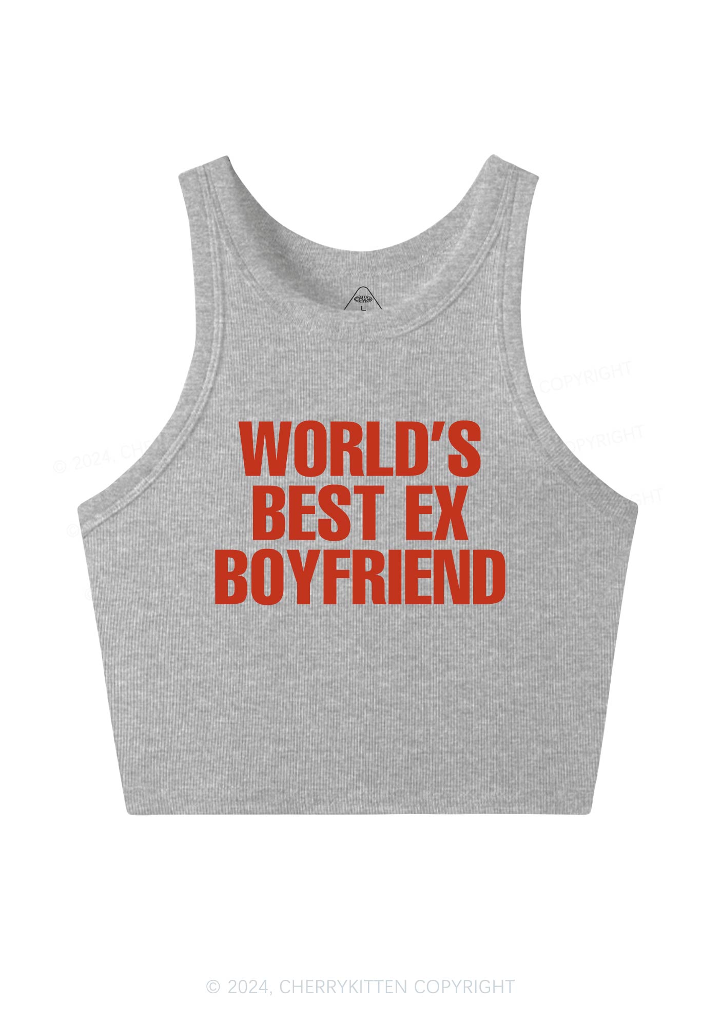 Best Ex Boyfriend Y2K Crop Tank Top Cherrykitten