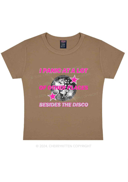 Panic Besides The Disco Y2K Baby Tee Cherrykitten