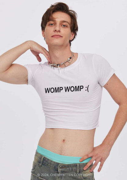 Womp Womp Y2K Baby Tee Cherrykitten